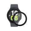 Zestaw 2 folii ochronnych Kwmobile do zegarka Samsung Galaxy Watch 5, przezroczysty/czarny, polimerowy, KWM000024WG001C