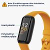 Zestaw 2 folii ochronnych Kwmobile do Fitbit Inspire 3, przezroczysty/czarny, polimer, KWM000024WJ001C