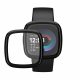 Zestaw 2 folii ochronnych Kwmobile do Fitbit Versa 4/Sense 2, przezroczysty/czarny, polimer, KWM000024WK001C