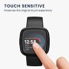 Zestaw 2 folii ochronnych Kwmobile do Fitbit Versa 4/Sense 2, przezroczysty/czarny, polimer, KWM000024WK001C