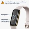 Zestaw 2 folii ochronnych Kwmobile do Fitbit Luxe, przezroczysty/czarny, polimerowy, KWM000024WN001C