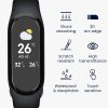 Zestaw 2 folii ochronnych Kwmobile do Xiaomi Mi Band 7, przezroczysty/czarny, polimerowy, KWM000024WQ001C