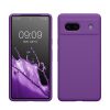 Etui Kwmobile do Google Pixel 7a, fioletowe, silikonowe, KWM000019YE028C