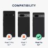 Etui Kwmobile do Google Pixel 7a, brązowo-niebieskie, drewno, KWM000019YK004C