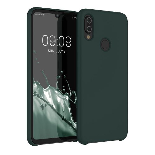 Etui Kwmobile do Xiaomi Redmi Note 7/Redmi Note 7 Pro, Ciemnozielone, Silikon, KWM0000102B031C