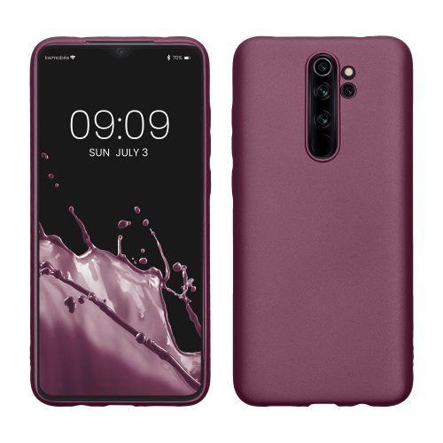 Etui Kwmobile do Xiaomi Redmi Note 8 Pro, fioletowe, silikonowe, KWM000010MU012C