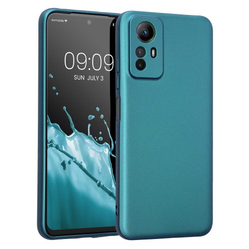 Etui Kwmobile do Xiaomi Redmi Note 12S, niebieskie, silikonowe, KWM000018CN004C