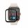 Zestaw 2 folii ochronnych Kwmobile do Amazfit GTS 4, przezroczysty/czarny, polimer, KWM000024VL001C