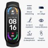 Zestaw 2 folii ochronnych Kwmobile do Xiaomi Mi Band 6, przezroczysty/czarny, polimerowy, KWM000024WR001C