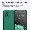 Etui Kwmobile do Xiaomi Redmi Note 12S, zielone, silikonowe, KWM000018CN006C