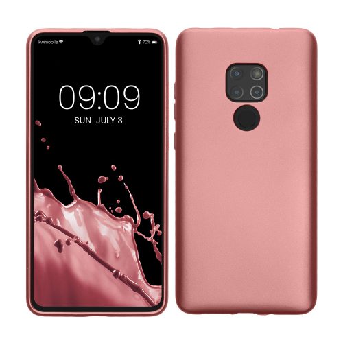 Etui Kwmobile do Huawei Mate 20, różowe, silikonowe, KWM0000193H004C