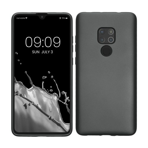 Etui Kwmobile do Huawei Mate 20, szare, silikonowe, KWM0000193H005C