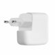 Osłona ładowarki Kwmobile do zasilacza Apple 35 W z podwójnym USB-C, biała, silikonowa, KWM000024YY001C