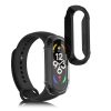 Zestaw 2 kompletnych osłon Kwmobile do Xiaomi Mi Band 7, przezroczysty/czarny, plastikowy, KWM000024ZE002C