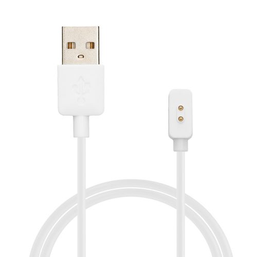 Kabel zasilający USB Kwmobile do Xiaomi Mi Band 8 Pro/Smart Band 8 Pro/Redmi Watch 3 Aktywny, biały, plastikowy, KWM000024ZG002C