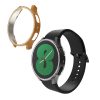 Zestaw 2 etui Kwmobile do zegarka Samsung Galaxy Watch 4, przezroczysty/złoty, plastikowy, KWM000024ZN001C