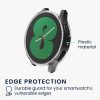 Zestaw 2 etui Kwmobile do zegarka Samsung Galaxy Watch 4, przezroczysty/złoty, plastikowy, KWM000024ZN001C