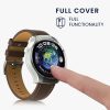 Zestaw 2 etui Kwmobile do zegarka Huawei Watch 4 Pro, przezroczysty/czarny, plastikowy, KWM000024ZT001C