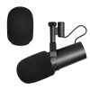 Etui na mikrofon Kwmobile do Shure SM7B/SM27/PGA27, czarne, pianka memory, KWM000024ZS001C