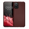 Etui Kwmobile do Xiaomi Redmi Note 10/Redmi Note 10S, Ciemnoczerwony, Silikon, KWM000012NZ012C