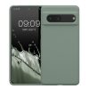 Etui Kwmobile do Google Pixel 7, zielone, silikonowe, KWM0000171I043C