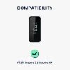 Pasek Kwmobile do Fitbit Inspire 2/Inspire HR, czarny, nylon, KWM0000250I001C