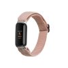 Pasek Kwmobile do Fitbit Luxe, jasnoróżowy, nylonowy, KWM0000250J001C