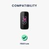 Pasek Kwmobile do Fitbit Luxe, jasnoróżowy, nylonowy, KWM0000250J001C