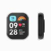 Zestaw 2 etui Kwmobile do Xiaomi Mi Band 8 Pro, przezroczysty/czarny, silikon, KWM0000250N002C