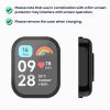 Zestaw 2 pełnych etui Kwmobile do Xiaomi Mi Band 8 Pro, czarny/różowy, plastikowy, KWM0000250O002C