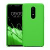 Etui Kwmobile do OnePlus 6, zielone, silikonowe, KWM0000099A032C