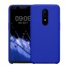 Etui Kwmobile do OnePlus 6, niebieskie, silikonowe, KWM0000099A033C