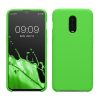 Etui Kwmobile do OnePlus 6T, zielone, silikonowe, KWM000009BL034C