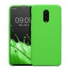 Etui Kwmobile do OnePlus 6T, zielone, silikonowe, KWM000009BL034C