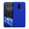 Etui Kwmobile do OnePlus 6T, niebieskie, silikonowe, KWM000009BL035C