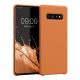 Etui Kwmobile do Samsunga Galaxy S10 Plus, Pomarańczowe, Silikonowe, KWM0000105N046C