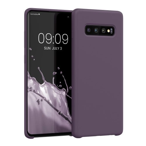 Etui Kwmobile do Samsunga Galaxy S10 Plus, Ciemny Fiolet, Silikon, KWM0000105N047C