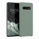 Etui Kwmobile do Samsunga Galaxy S10 Plus, Zielone, Silikonowe, KWM0000105N048C