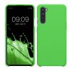 Etui Kwmobile do OnePlus Nord, zielone, silikonowe, KWM0000117M034C