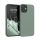 Etui Kwmobile do Apple iPhone 12 Mini, zielone, silikonowe, KWM000011JO064C