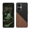 Etui Kwmobile do OnePlus Nord CE 3 Lite/Nord N30, brązowy/czarny, drewno, KWM000022NR001C