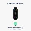 Pasek Kwmobile do Xiaomi Mi Smart Band 6/Mi Band 6, czarny, silikon, KWM0000250Y001C