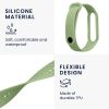 Pasek Kwmobile do Xiaomi Mi Smart Band 6/Mi Band 6, Zielony, Silikon, KWM0000250Y003C