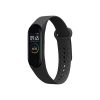 Pasek Kwmobile do Xiaomi Mi Band 4/Mi Band 3, Czarny, Silikon, KWM0000250Z001C