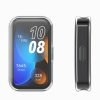 Zestaw 2 etui Kwmobile do Huawei Band 8, czarne/przezroczyste, silikonowe, KWM0000251A002C