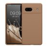 Etui Kwmobile do Google Pixel 7a, kremowe, silikonowe, KWM000019YE042C