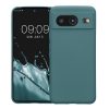 Etui Kwmobile do Google Pixel 8, Ciemnozielone, Silikon, KWM0000208L005C