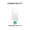 Etui na mysz Kwmobile do Apple Magic Mouse 1/Magic Mouse 2, jasnoniebieski, silikon, KWM000020DM004C