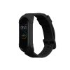 Pasek Kwmobile do Xiaomi Mi Band 6/Mi Band 5/Mi Band 4, Czarny, Silikon, KWM0000182K004C