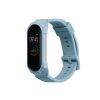 Pasek Kwmobile do Xiaomi Mi Band 6/Mi Band 5/Mi Band 4, Jasnoniebieski, Silikon, KWM0000182K005C